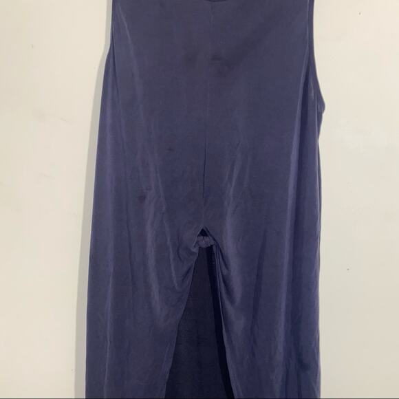 ASTR THE LABEL gray high-low front knot blouse XS - Picture 5 of 5